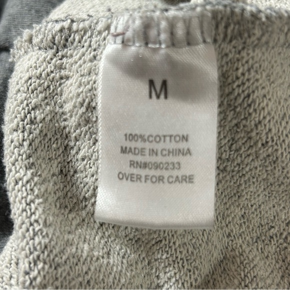 Playboy By Pacsun Hoodie Sweatshirt Gray White Metallic Gold Size Medium - Picture 3 of 7